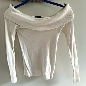 New BEBE Off Shoulder Top